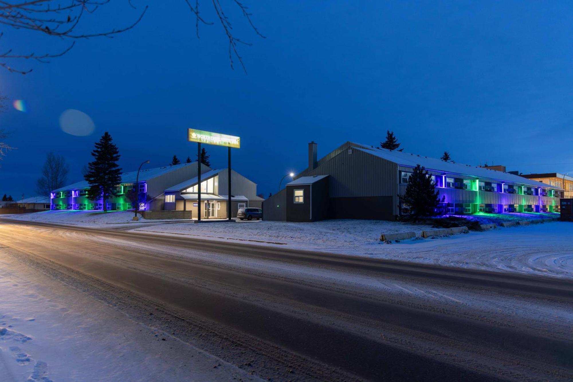 Northern Lights Inn Fort St. John Eksteriør billede